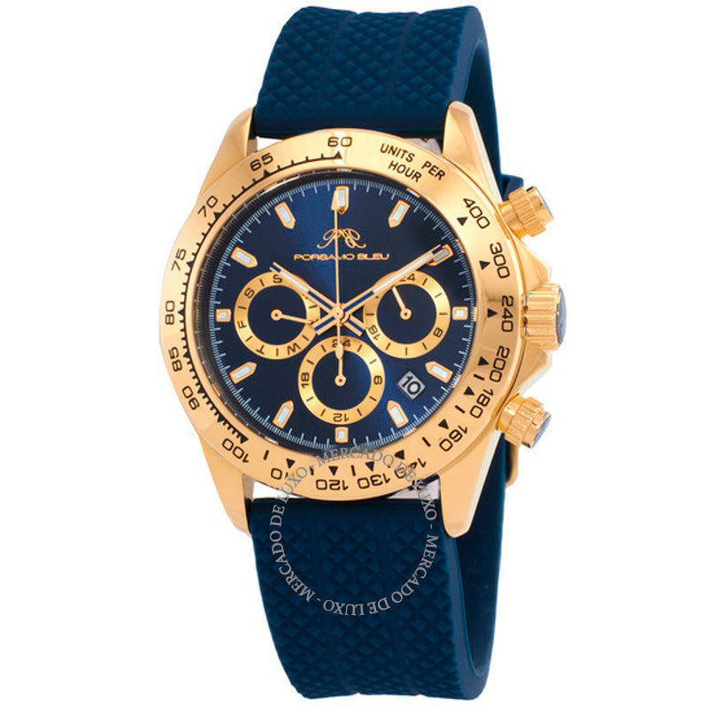 Relógio Preston Sport Quartz Mostrador Azul 41 mm - Mercado de Luxo - O Maior E-Commerce de Bens, Produtos e Serviços de Luxo do Brasil.