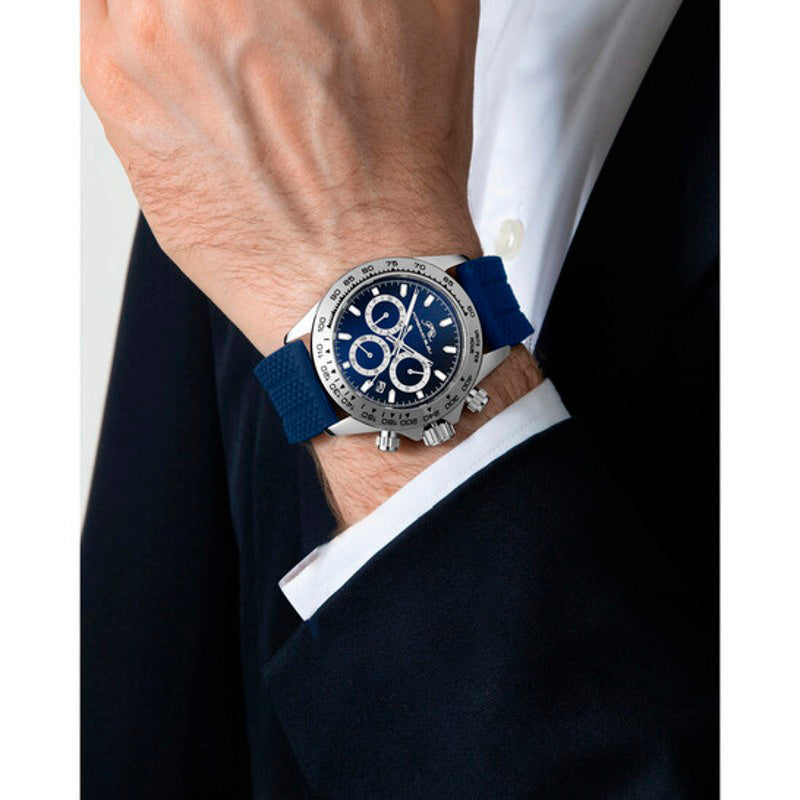 Relógio Preston Sport Quartz Mostrador Azul 41 mm - Mercado de Luxo - O Maior E-Commerce de Bens, Produtos e Serviços de Luxo do Brasil.