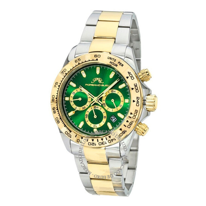 Relógio Mostrador verde de quartzo Preston 41 mm - Mercado de Luxo - O Maior E-Commerce de Bens, Produtos e Serviços de Luxo do Brasil.