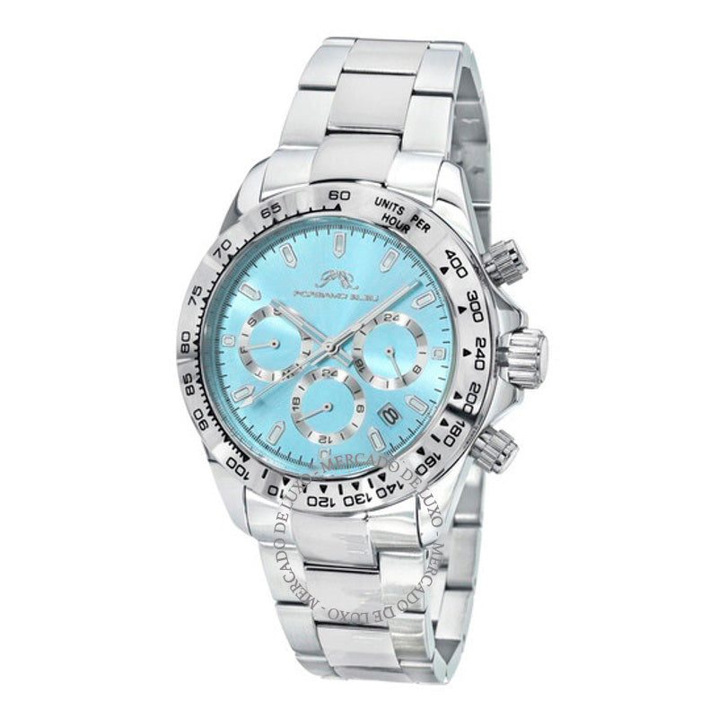 Relógio Preston Quartz Blue Dial 41 mm - Mercado de Luxo - O Maior E-Commerce de Bens, Produtos e Serviços de Luxo do Brasil.