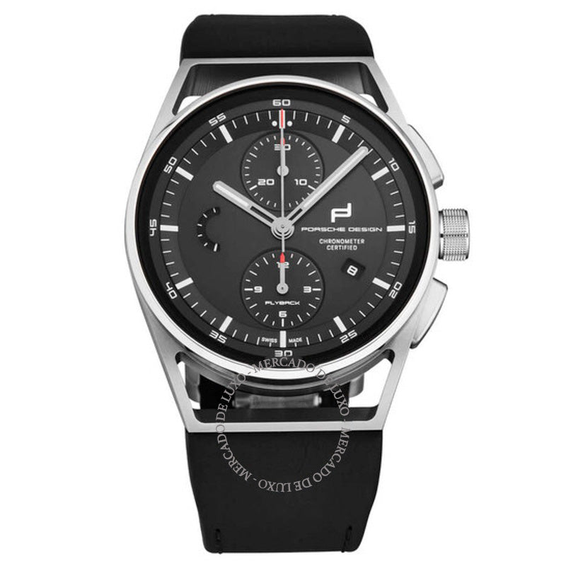 Relógio Globetimer Cronógrafo Automático Mostrador Preto 42 mm - Mercado de Luxo - O Maior E-Commerce de Bens, Produtos e Serviços de Luxo do Brasil.