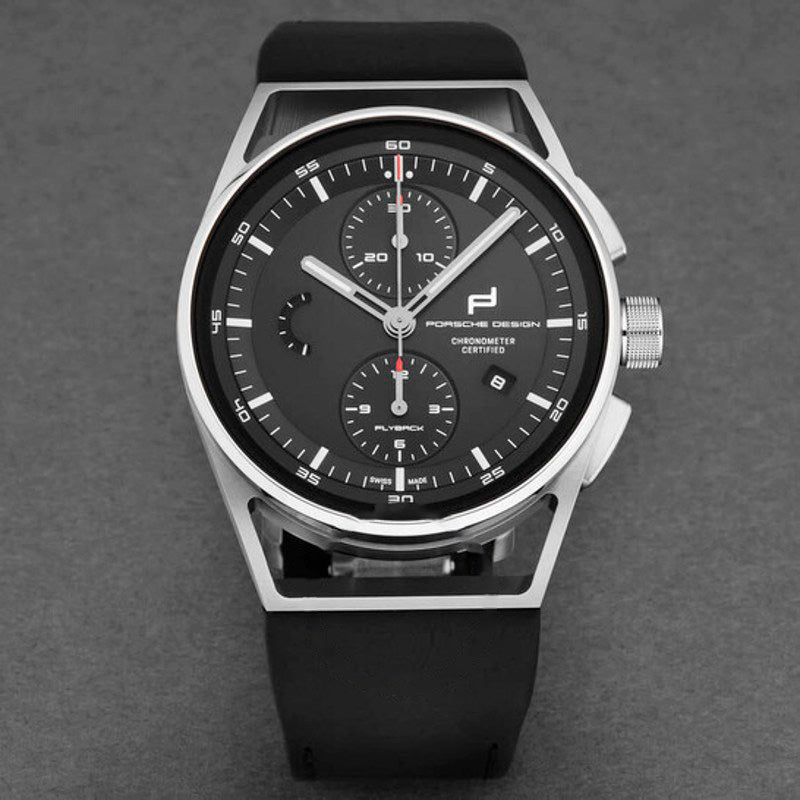 Relógio Globetimer Cronógrafo Automático Mostrador Preto 42 mm - Mercado de Luxo - O Maior E-Commerce de Bens, Produtos e Serviços de Luxo do Brasil.