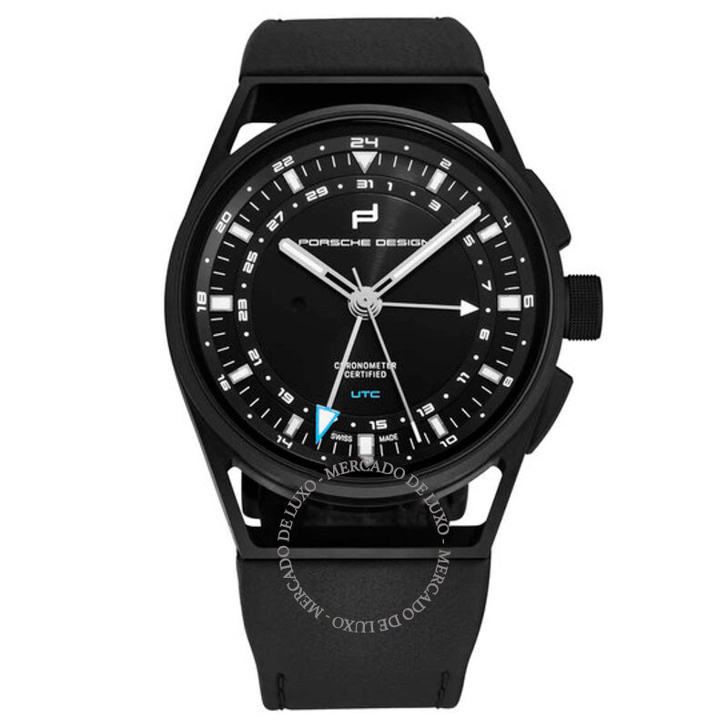 Relógio Globetimer Automático Mostrador Preto 42 mm - Mercado de Luxo - O Maior E-Commerce de Bens, Produtos e Serviços de Luxo do Brasil.