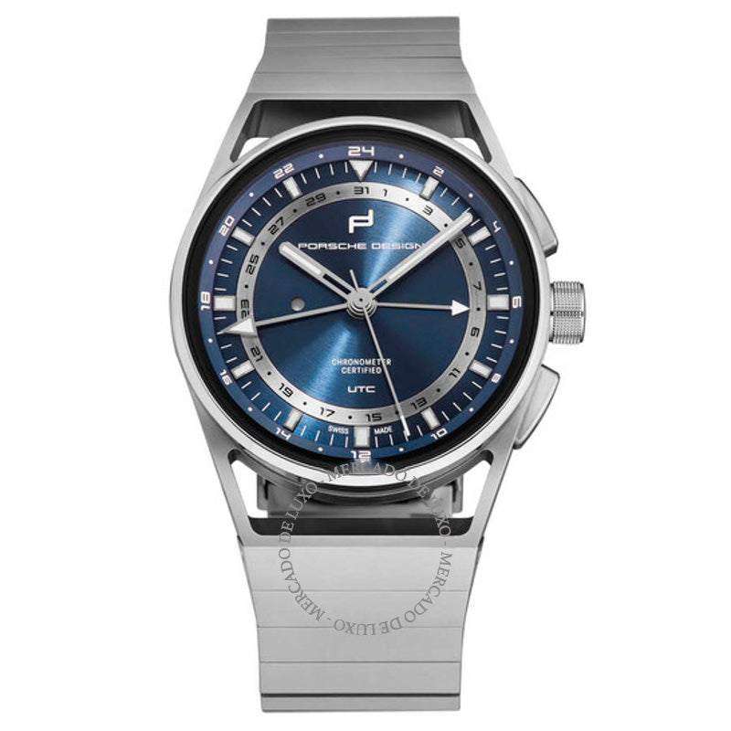Relógio Globetimer Automático Mostrador Azul 42 mm - Mercado de Luxo - O Maior E-Commerce de Bens, Produtos e Serviços de Luxo do Brasil.