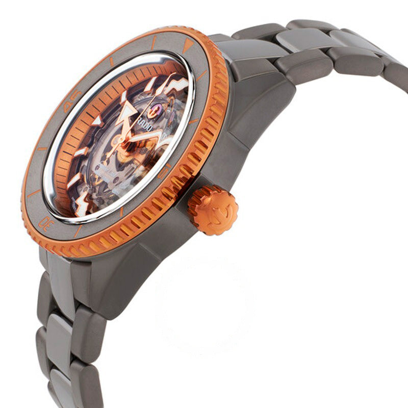 Relógio Captain Cook High-Tech Ceramic Skeleton Automático Mostrador Cinza 43 mm - Mercado de Luxo - O Maior E-Commerce de Bens, Produtos e Serviços de Luxo do Brasil.