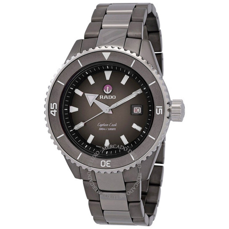 Relógio Captain Cook High-Tech Ceramic Diver Automático Mostrador Cinza 43 mm - Mercado de Luxo - O Maior E-Commerce de Bens, Produtos e Serviços de Luxo do Brasil.