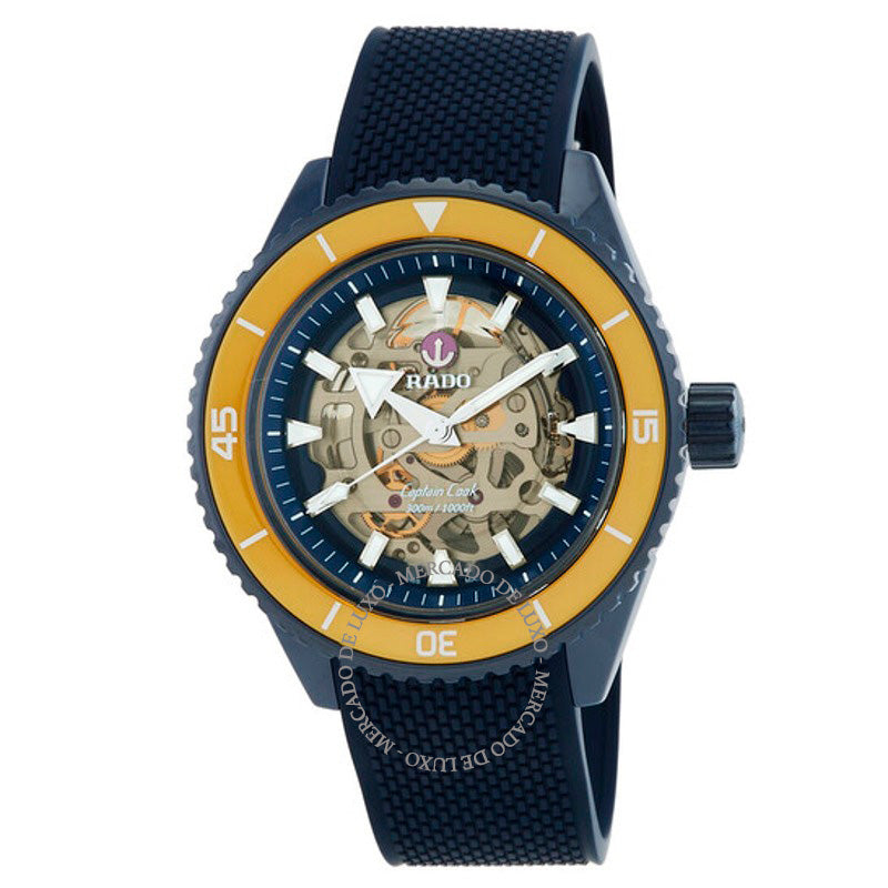 Relógio Edição Limitada Captain Cook Skeleton Automatic 43 mm - Mercado de Luxo - O Maior E-Commerce de Bens, Produtos e Serviços de Luxo do Brasil.