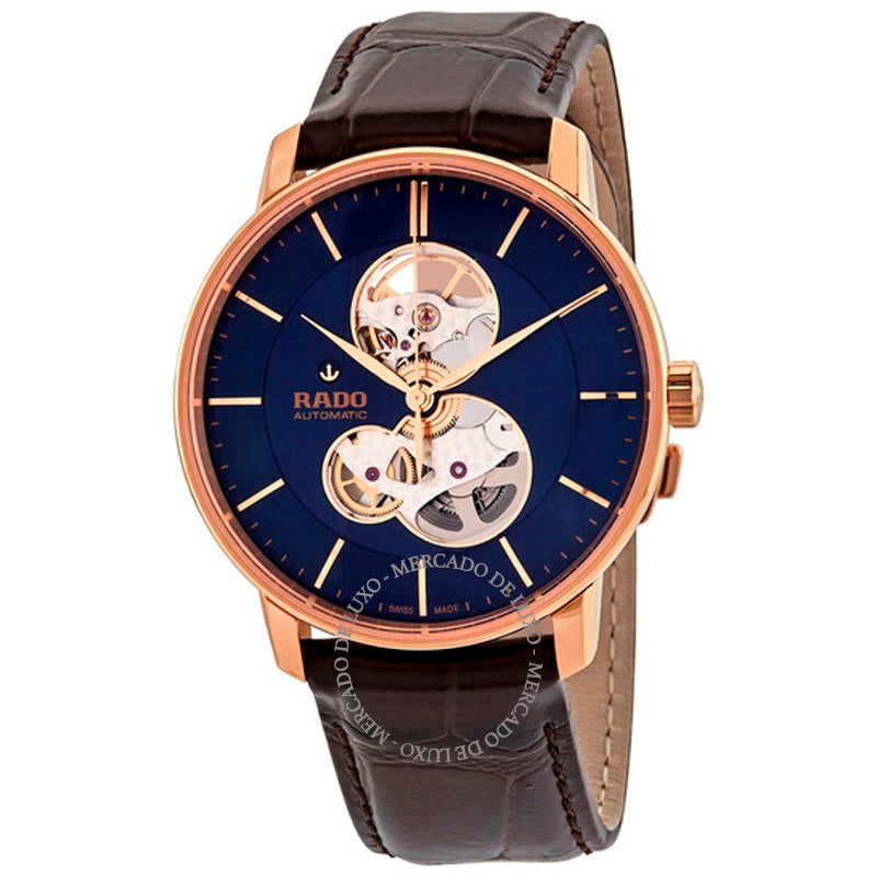 Relógio Coupole Classic Open Heart Automático Mostrador Azul 41 mm - Mercado de Luxo - O Maior E-Commerce de Bens, Produtos e Serviços de Luxo do Brasil.