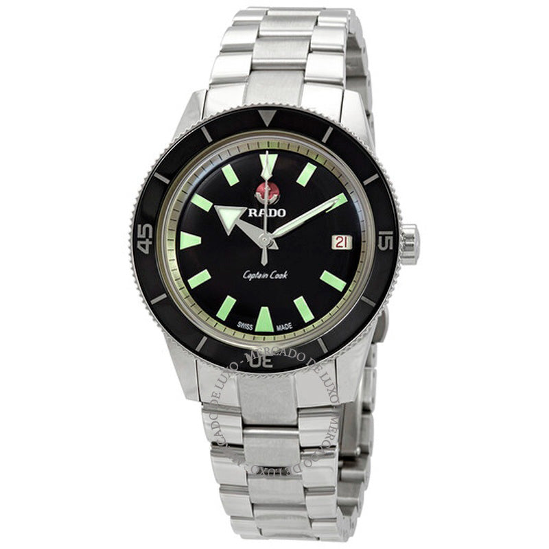 Relógio HyperChrome Captain Cook Automático Mostrador Preto 37 mm - Mercado de Luxo - O Maior E-Commerce de Bens, Produtos e Serviços de Luxo do Brasil.