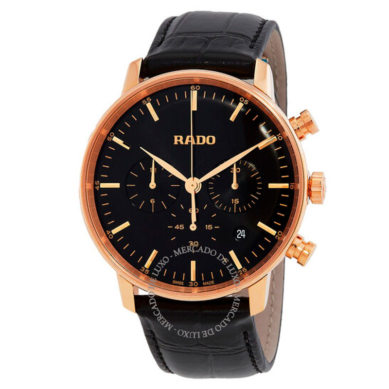 Relógio Coupole Classic Cronógrafo Quartzo Mostrador Preto 42 mm - Mercado de Luxo - O Maior E-Commerce de Bens, Produtos e Serviços de Luxo do Brasil.