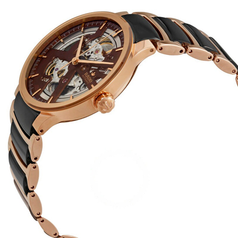 Relógio Centrix Automatic Brown Skeleton Dial 38 mm - Mercado de Luxo - O Maior E-Commerce de Bens, Produtos e Serviços de Luxo do Brasil.