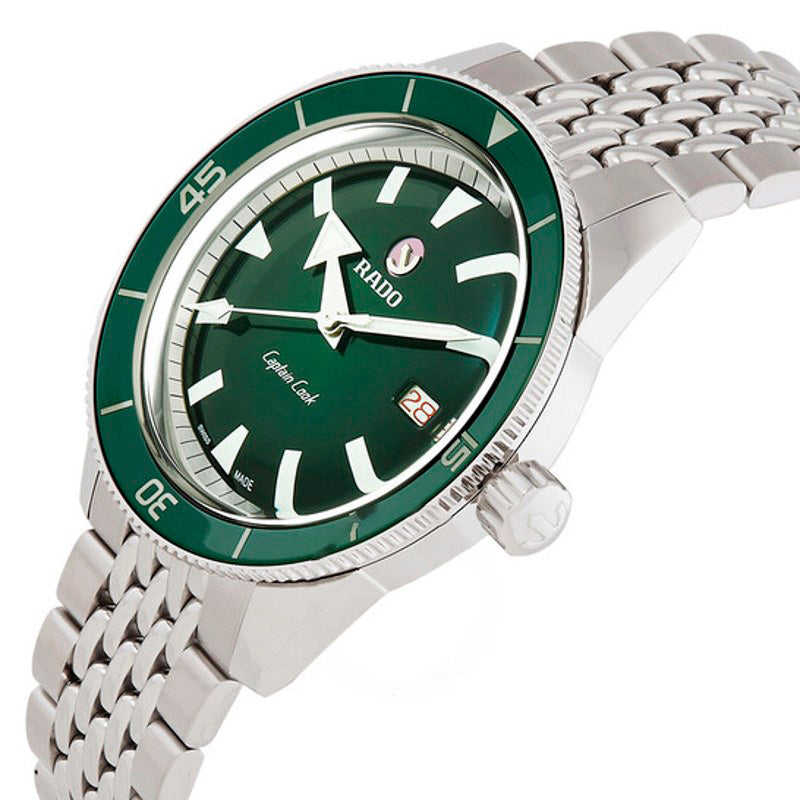 Relógio Capitão Cook Mostrador Verde Automático 42 mm - Mercado de Luxo - O Maior E-Commerce de Bens, Produtos e Serviços de Luxo do Brasil.