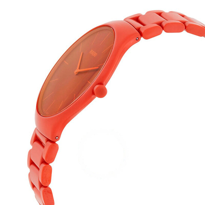Relógio Mostrador laranja de quartzo True Thinline 40 mm - Mercado de Luxo - O Maior E-Commerce de Bens, Produtos e Serviços de Luxo do Brasil.