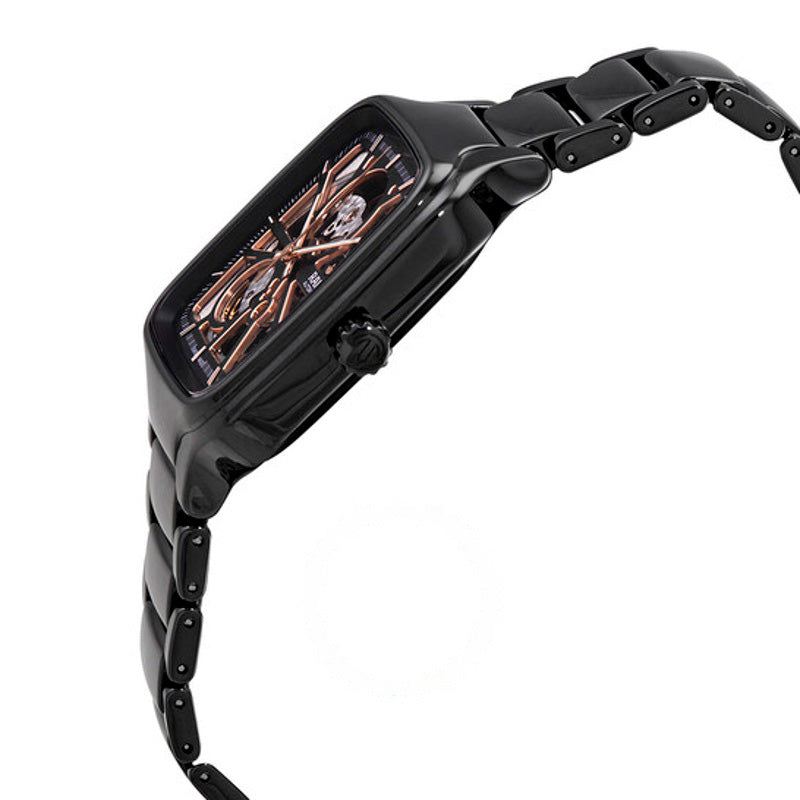Relógio True Square Automático Mostrador Preto 38 mm - Mercado de Luxo - O Maior E-Commerce de Bens, Produtos e Serviços de Luxo do Brasil.