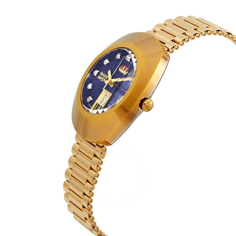 Relógio O mostrador azul automático original 35 mm - Mercado de Luxo - O Maior E-Commerce de Bens, Produtos e Serviços de Luxo do Brasil.