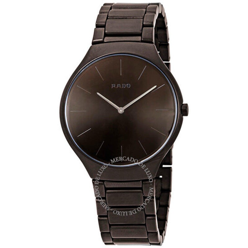 Relógio True Thinline Colors Mostrador Marrom 39 mm - Mercado de Luxo - O Maior E-Commerce de Bens, Produtos e Serviços de Luxo do Brasil.