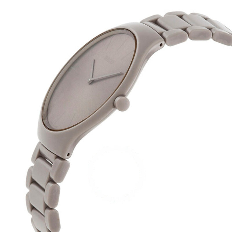 Relógio Mostrador cinza quartzo True Thinline 40 mm - Mercado de Luxo - O Maior E-Commerce de Bens, Produtos e Serviços de Luxo do Brasil.