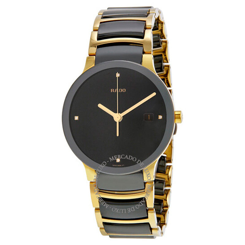 Relógio Centrix Jubile Cerâmica Preta 38 mm - Mercado de Luxo - O Maior E-Commerce de Bens, Produtos e Serviços de Luxo do Brasil.