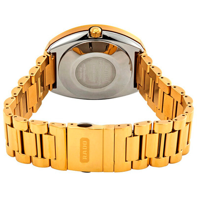Relógio Mostrador dourado automático original 35 mm - Mercado de Luxo - O Maior E-Commerce de Bens, Produtos e Serviços de Luxo do Brasil.