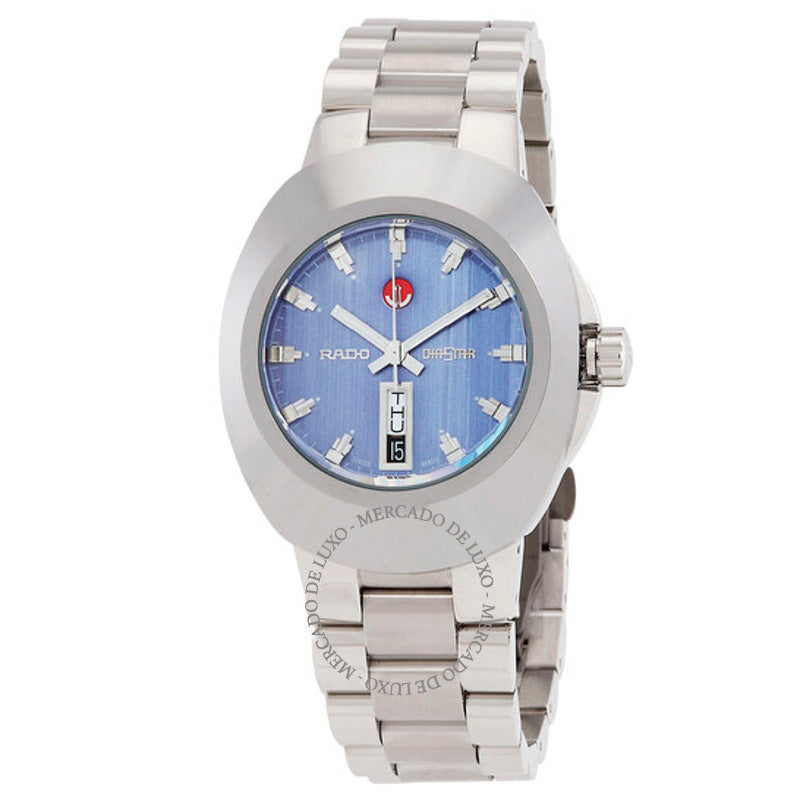 Relógio Mostrador Azul Automático Original 38 mm - Mercado de Luxo - O Maior E-Commerce de Bens, Produtos e Serviços de Luxo do Brasil.