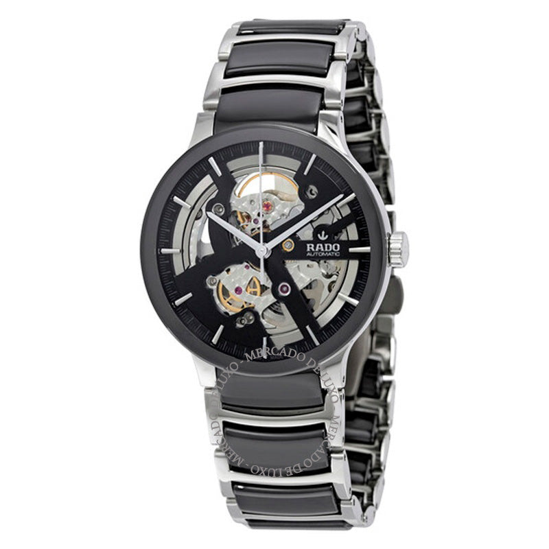 Relógio Centrix Mostrador Esqueleto Preto 38 mm - Mercado de Luxo - O Maior E-Commerce de Bens, Produtos e Serviços de Luxo do Brasil.