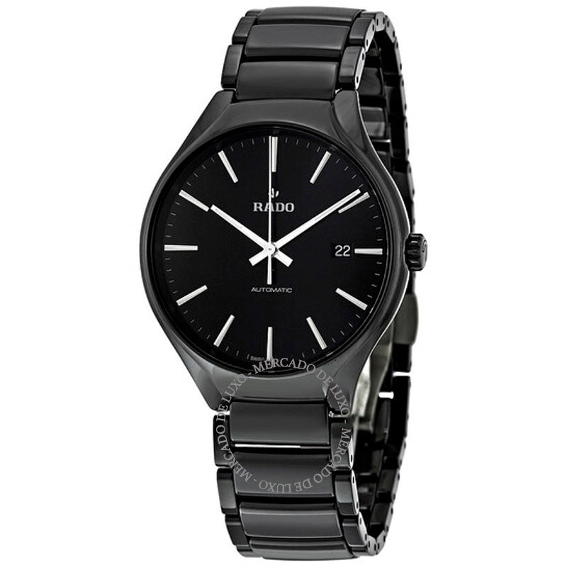 Relógio Mostrador preto automático verdadeiro 40 mm - Mercado de Luxo - O Maior E-Commerce de Bens, Produtos e Serviços de Luxo do Brasil.