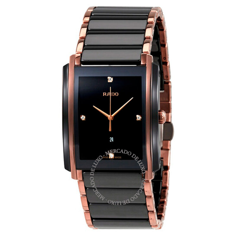Relógio Mostrador preto integral L 41 mm - Mercado de Luxo - O Maior E-Commerce de Bens, Produtos e Serviços de Luxo do Brasil.