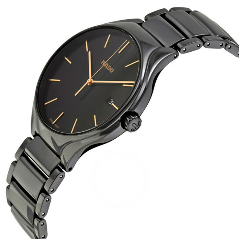 Relógio Mostrador preto verdadeiro 40 mm - Mercado de Luxo - O Maior E-Commerce de Bens, Produtos e Serviços de Luxo do Brasil.