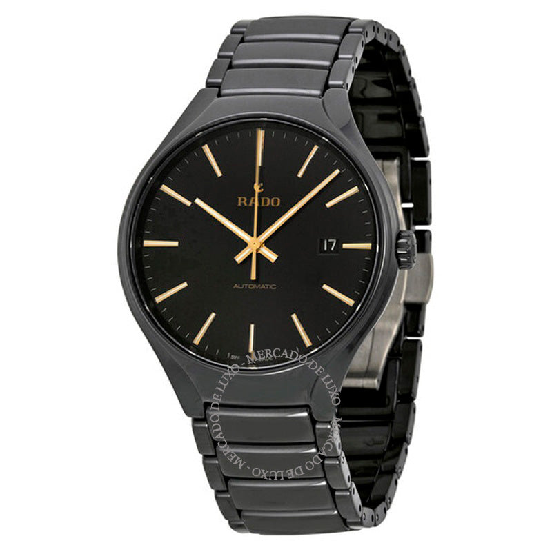 Relógio Mostrador preto verdadeiro 40 mm - Mercado de Luxo - O Maior E-Commerce de Bens, Produtos e Serviços de Luxo do Brasil.