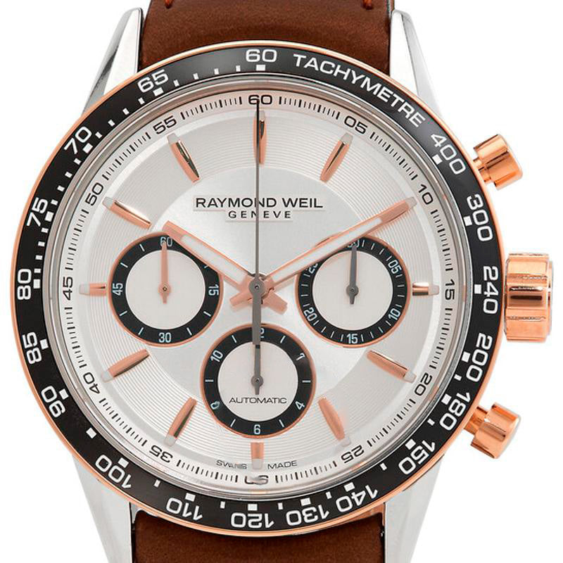 Relógio Freelancer Cronógrafo Automático Mostrador Prateado 43 mm - Mercado de Luxo - O Maior E-Commerce de Bens, Produtos e Serviços de Luxo do Brasil.