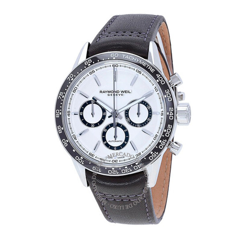 Relógio Freelancer Cronógrafo Automático Mostrador Branco 43 mm - Mercado de Luxo - O Maior E-Commerce de Bens, Produtos e Serviços de Luxo do Brasil.