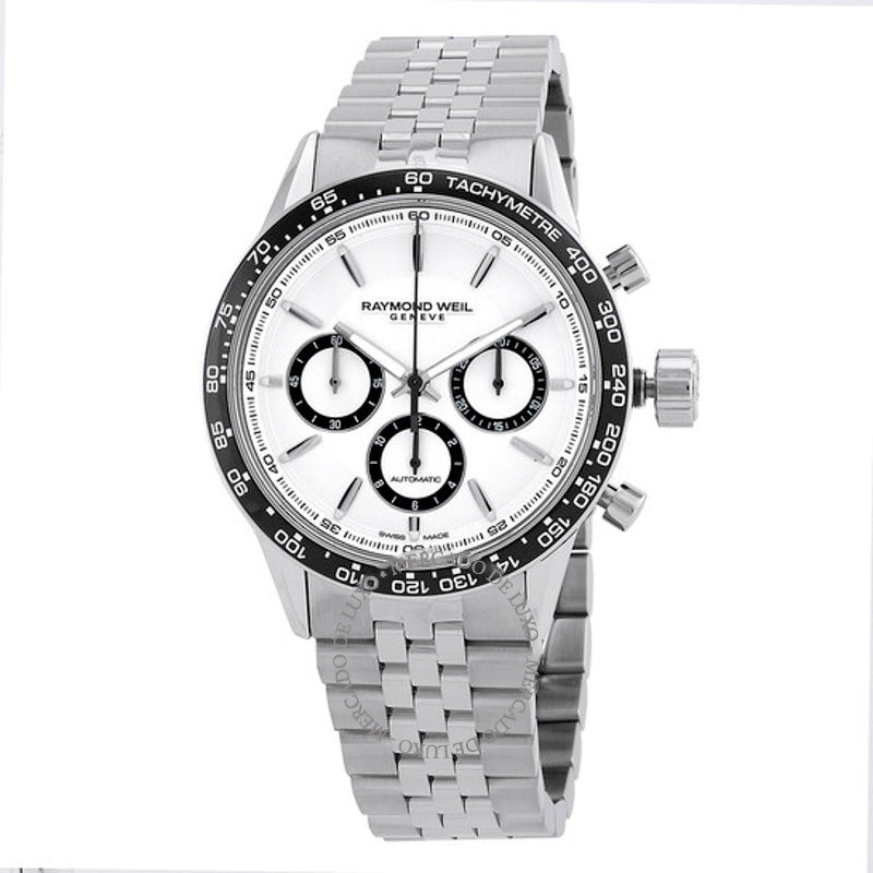 Relógio Freelancer Cronógrafo Automático Mostrador Branco 43 mm - Mercado de Luxo - O Maior E-Commerce de Bens, Produtos e Serviços de Luxo do Brasil.