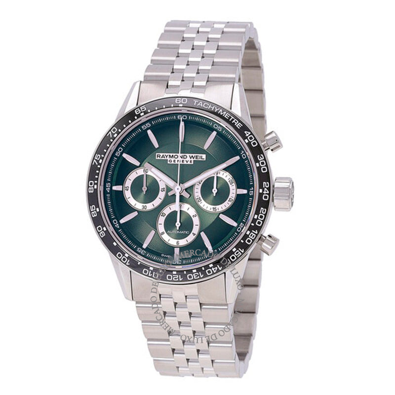 Relógio Freelancer Cronógrafo Automático Mostrador Verde 43 mm - Mercado de Luxo - O Maior E-Commerce de Bens, Produtos e Serviços de Luxo do Brasil.