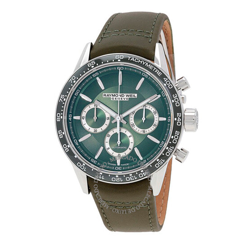Relógio Freelancer Cronógrafo Automático Mostrador Verde 43 mm - Mercado de Luxo - O Maior E-Commerce de Bens, Produtos e Serviços de Luxo do Brasil.