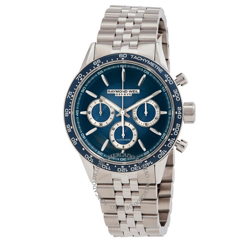 Relógio Freelancer Cronógrafo Automático Mostrador Azul 43 mm - Mercado de Luxo - O Maior E-Commerce de Bens, Produtos e Serviços de Luxo do Brasil.