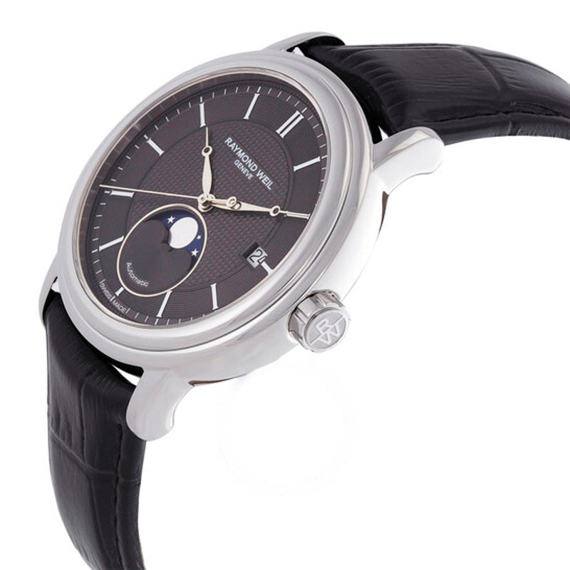 Relógio Maestro Automático Fases da Lua Mostrador Cinza 39 mm - Mercado de Luxo - O Maior E-Commerce de Bens, Produtos e Serviços de Luxo do Brasil.