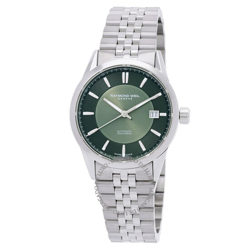 Relógio Freelancer Automático Mostrador Verde 38 mm - Mercado de Luxo - O Maior E-Commerce de Bens, Produtos e Serviços de Luxo do Brasil.