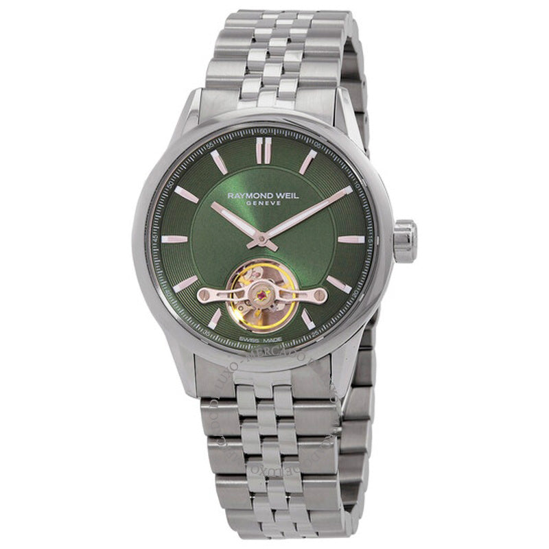 Relógio Freelancer Automático Mostrador Verde 42 mm - Mercado de Luxo - O Maior E-Commerce de Bens, Produtos e Serviços de Luxo do Brasil.