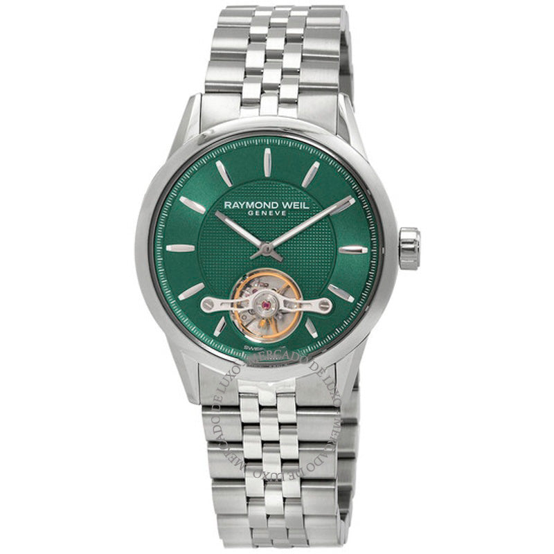 Relógio Freelancer Automático Mostrador Verde 42 mm - Mercado de Luxo - O Maior E-Commerce de Bens, Produtos e Serviços de Luxo do Brasil.
