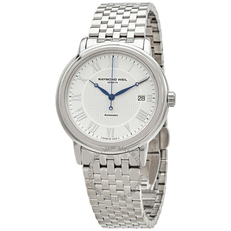 Relógio Maestro Automático Mostrador Prateado 39 mm - Mercado de Luxo - O Maior E-Commerce de Bens, Produtos e Serviços de Luxo do Brasil.