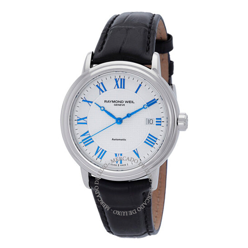 Relógio Maestro Automático Mostrador Prateado 39 mm - Mercado de Luxo - O Maior E-Commerce de Bens, Produtos e Serviços de Luxo do Brasil.