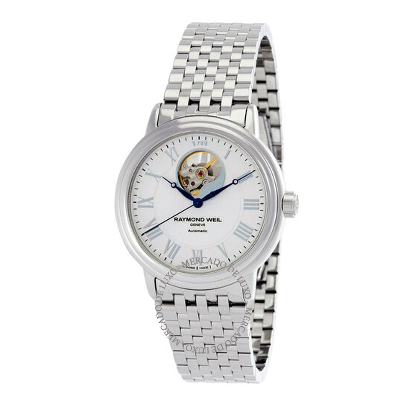 Relógio Maestro Automático Mostrador Branco 39 mm - Mercado de Luxo - O Maior E-Commerce de Bens, Produtos e Serviços de Luxo do Brasil.