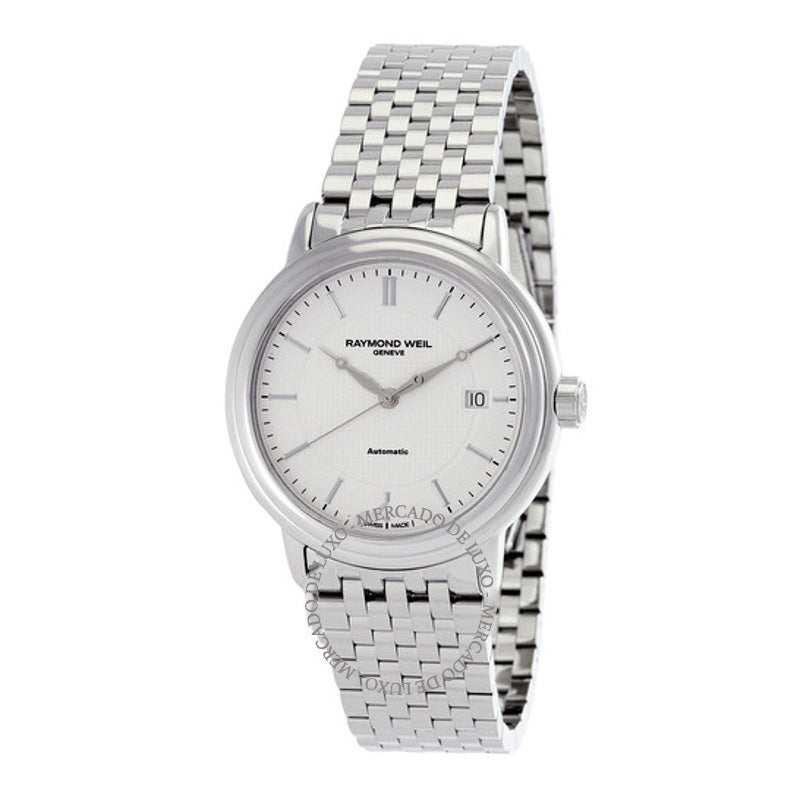 Relógio Maestro Automático Mostrador Branco 39 mm - Mercado de Luxo - O Maior E-Commerce de Bens, Produtos e Serviços de Luxo do Brasil.