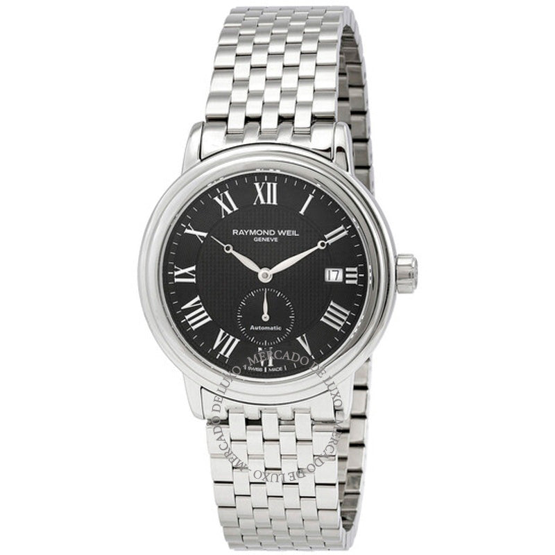 Relógio Maestro Automático Mostrador Preto 39 mm - Mercado de Luxo - O Maior E-Commerce de Bens, Produtos e Serviços de Luxo do Brasil.