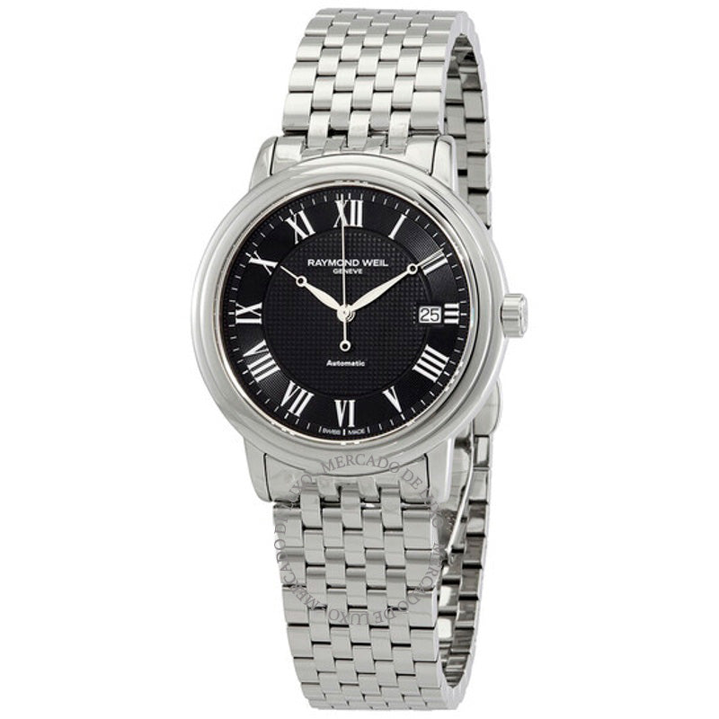 Relógio Maestro Automático Mostrador Preto  - Mercado de Luxo - O Maior E-Commerce de Bens, Produtos e Serviços de Luxo do Brasil.