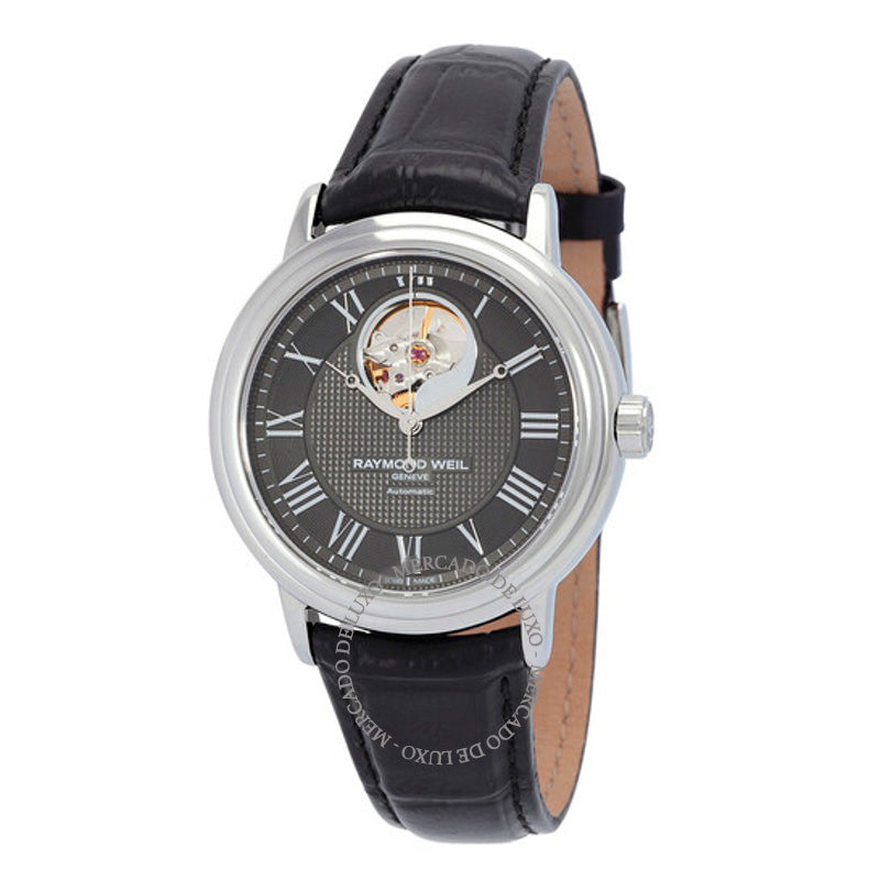 Relógio Maestro Automático Mostrador Preto 39 mm - Mercado de Luxo - O Maior E-Commerce de Bens, Produtos e Serviços de Luxo do Brasil.