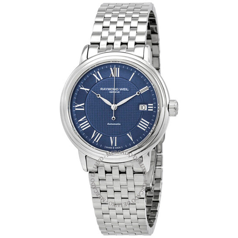 Relógio Maestro Automático Mostrador Azul 39 mm - Mercado de Luxo - O Maior E-Commerce de Bens, Produtos e Serviços de Luxo do Brasil.