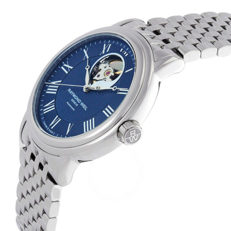 Relógio Maestro Automático Mostrador Azul 39 mm - Mercado de Luxo - O Maior E-Commerce de Bens, Produtos e Serviços de Luxo do Brasil.