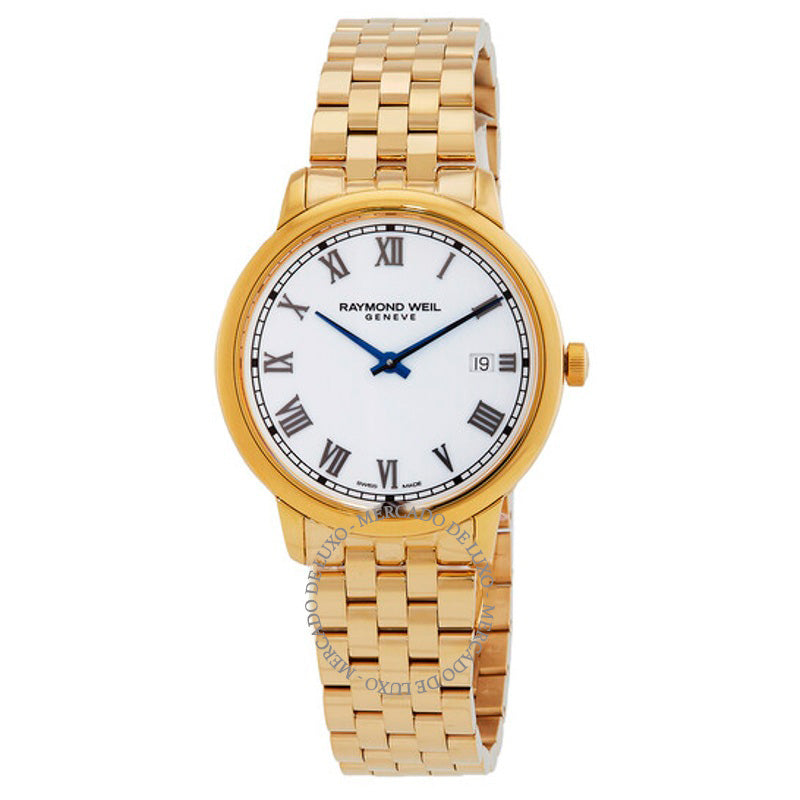 Relógio Mostrador branco de quartzo Toccata 39 mm - Mercado de Luxo - O Maior E-Commerce de Bens, Produtos e Serviços de Luxo do Brasil.
