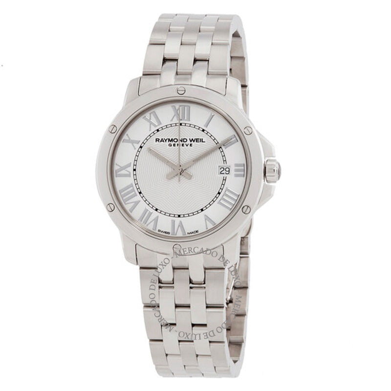 Relógio Tango Quartz Mostrador Branco 39 mm - Mercado de Luxo - O Maior E-Commerce de Bens, Produtos e Serviços de Luxo do Brasil.